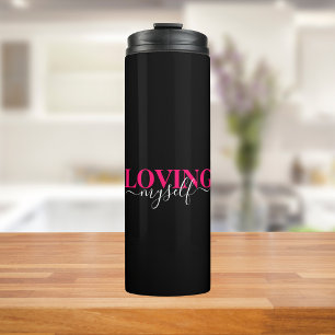 Mijzelf Liefhebben Zelfliefde Typografie Thermosbeker