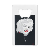 MIK05BW Miki Marilyn.tif Creditkaart Flessenopener (Achterkant)