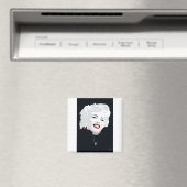 MIK05BW Miki Marilyn.tif Magneet (Insitu (Vaatwasser))