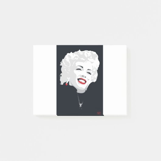 MIK05BW Miki Marilyn.tif Post-it® Notes (Voorkant)