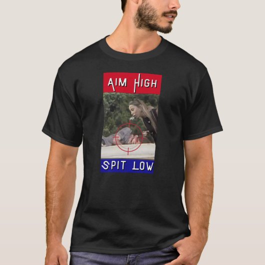 Mik hoog spit laag t-shirt (Voorkant)
