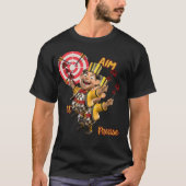 Mik, raak precies Dart T-shirt (Voorkant)