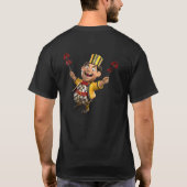 Mik, raak precies Dart T-shirt (Achterkant)