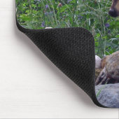 Mika the Raccoon Muismat (Hoek)