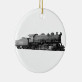 Mikado 2-8-2 stoommotortrein keramisch ornament (Rechts)