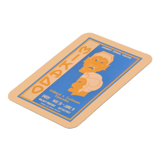 Mikado Gilbert & Sullivan operette Magneet (Linkerzijde)