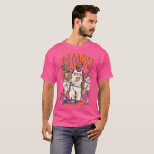 Mikal Bridges Cartoon T-shirt (Voorkant volledig)
