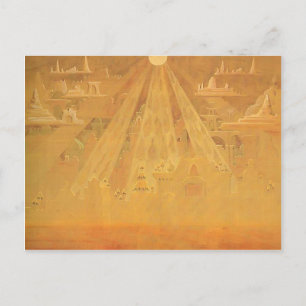 Mikalojus Ciurlionis - Sonata van de Pyramiden Briefkaart