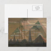 Mikalojus Ciurlionis - Sonata van de Pyramiden Briefkaart (Voorkant / Achterkant)