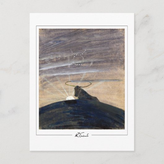 Mikalojus Konstantinas Ciurlionis #137 - Prima A.. Briefkaart (Voorkant)