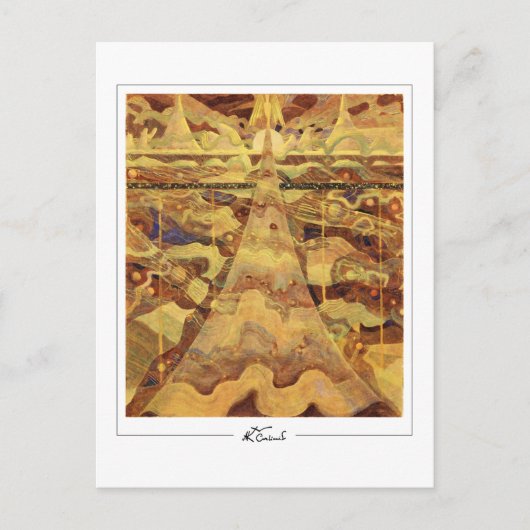 Mikalojus Konstantinas Ciurlionis #14 - Fine Ar... Briefkaart (Voorkant)