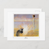 Mikalojus Konstantinas Ciurlionis #163 - Prima A.. Briefkaart (Voorkant / Achterkant)