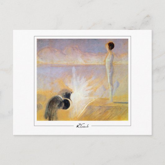 Mikalojus Konstantinas Ciurlionis #163 - Prima A.. Briefkaart (Voorkant)