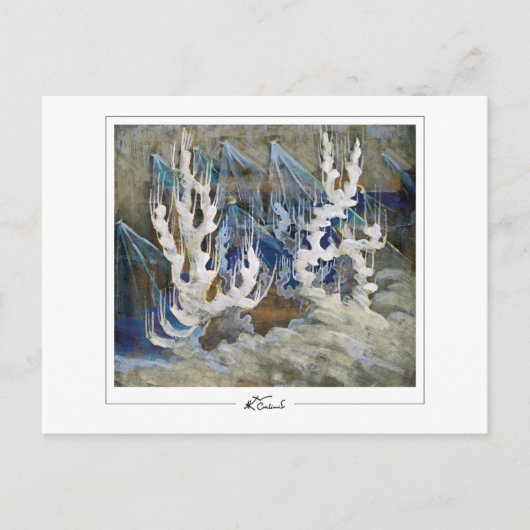 Mikalojus Konstantinas Ciurlionis #205 - Prima A.. Briefkaart (Voorkant)