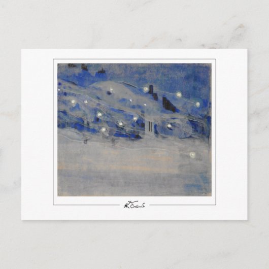 Mikalojus Konstantinas Ciurlionis #218 - Prima A.. Briefkaart (Voorkant)