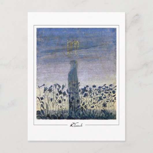 Mikalojus Konstantinas Ciurlionis #235 - Prima A.. Briefkaart (Voorkant)