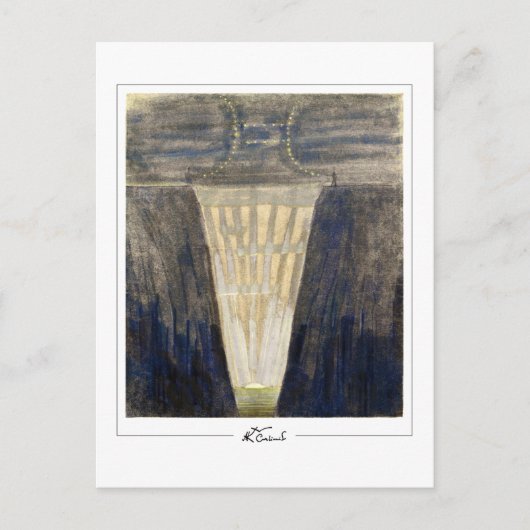 Mikalojus Konstantinas Ciurlionis #242 - Prima A.. Briefkaart (Voorkant)