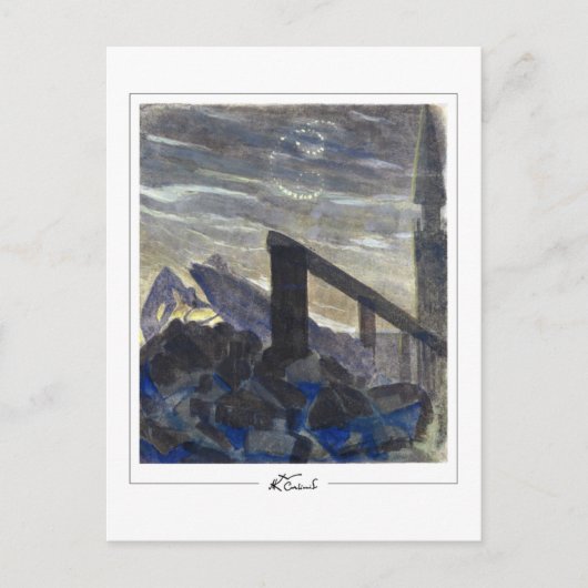 Mikalojus Konstantinas Ciurlionis #57 - Fine Ar... Briefkaart (Voorkant)