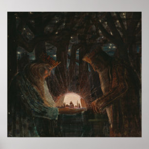 Mikalojus Konstantinas Ciurlionis Fairty Tale van  Poster