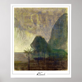 Mikalojus Konstantinas Ciurlionis Zedign Art Post. Poster