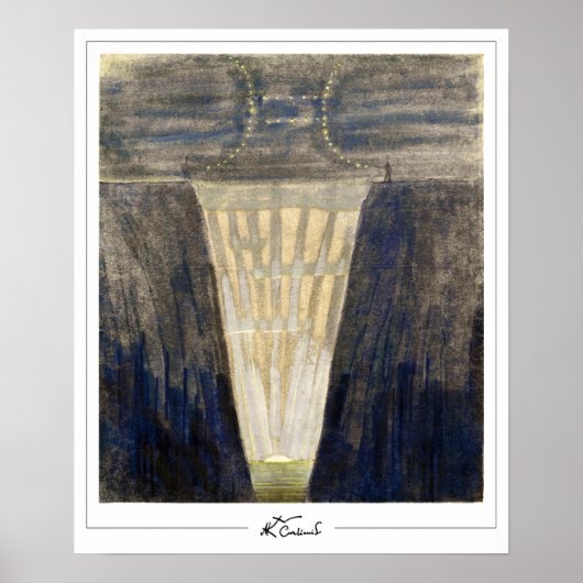 Mikalojus Konstantinas Ciurlionis Zedign Art Post. Poster (Voorkant)