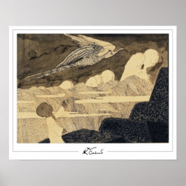 Mikalojus Konstantinas Ciurlionis Zedign Art Post. Poster