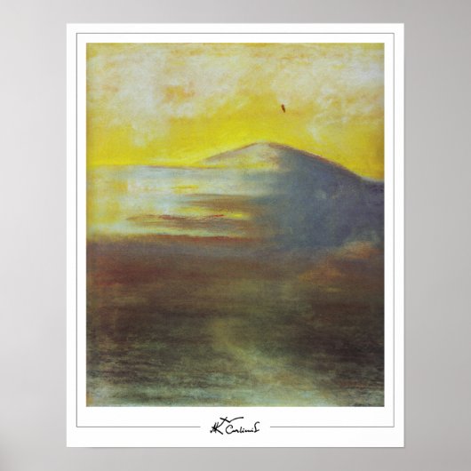 Mikalojus Konstantinas Ciurlionis Zedign Art Post. Poster (Voorkant)