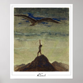 Mikalojus Konstantinas Ciurlionis Zedign Art Post. Poster