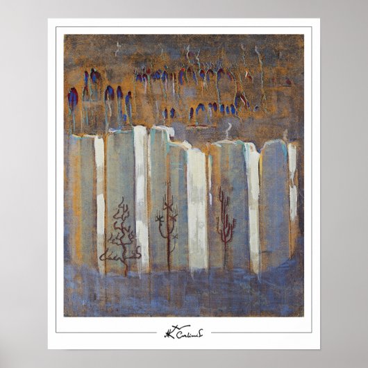 Mikalojus Konstantinas Ciurlionis Zedign Art Post. Poster (Voorkant)