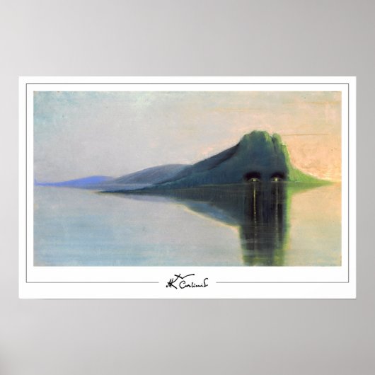 Mikalojus Konstantinas Ciurlionis Zedign Art Post. Poster (Voorkant)