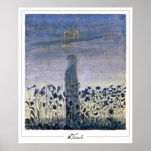 Mikalojus Konstantinas Ciurlionis Zedign Art Post. Poster (Voorkant)