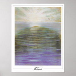 Mikalojus Konstantinas Ciurlionis Zedign Art Post. Poster