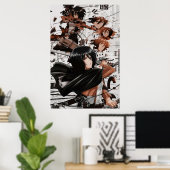 Mikasa Ackerman Attack op Titan Poster (Thuiskantoor)