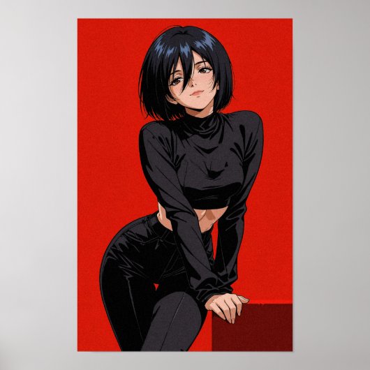 Mikasa ackerman poster (Voorkant)