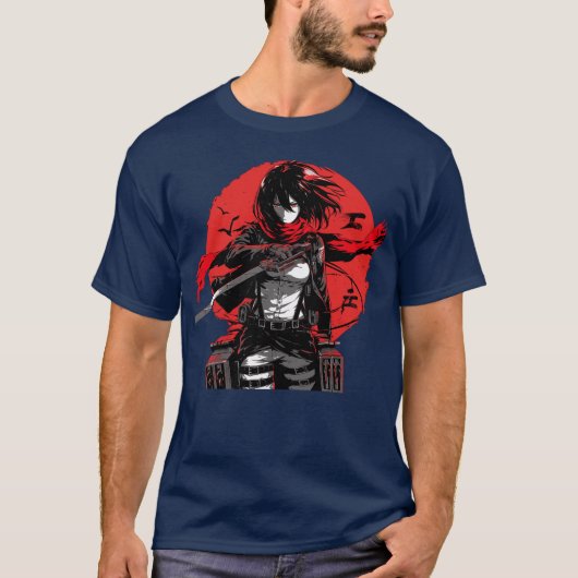 mikasa kunst t-shirt (Voorkant)