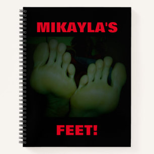 MIKAYLA'S FEET NOTITIEBOEK