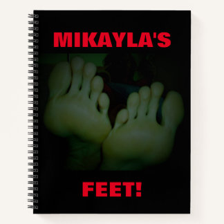 MIKAYLA'S FEET NOTITIEBOEK