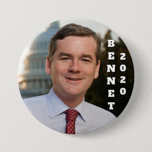 Mike Bennet 2020 Portait Ronde Button 7,6 Cm