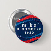 Mike Bloomberg 2020 Ronde Button 5,7 Cm (Voorkant /achterkant)