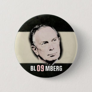 Mike Bloomberg Pin 2009 Ronde Button 5,7 Cm