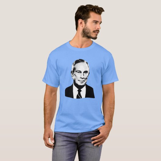 Mike Bloomberg T-shirt (Voorkant volledig)