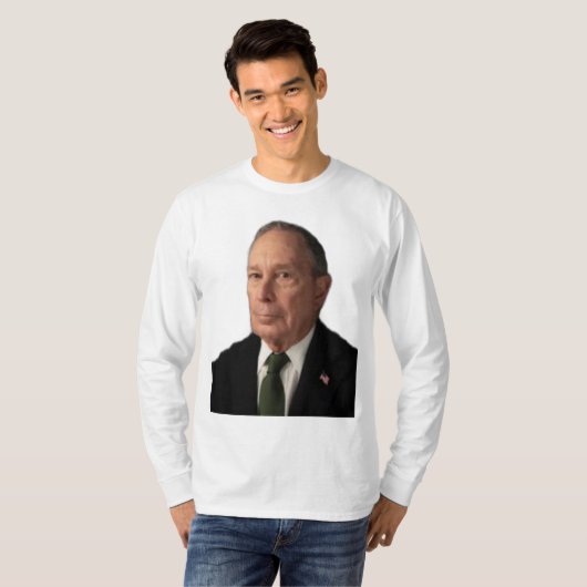 Mike Bloomberg T-shirt (Voorkant volledig)