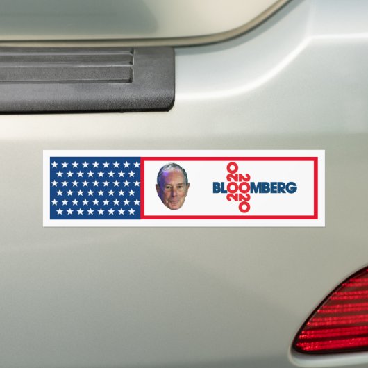 Mike Bloomberg voor President 2020 Bumpersticker (Op auto)