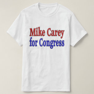 Mike Carey voor het Congres T-shirt