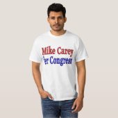 Mike Carey voor het Congres T-shirt (Voorkant volledig)