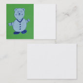 Mike Chubby-Visitekaartjes, 8,9 x 6,4 cm Visitekaartje (Voorkant / Achterkant)