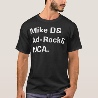 Mike D en AdRock en MCA vintage T-shirt