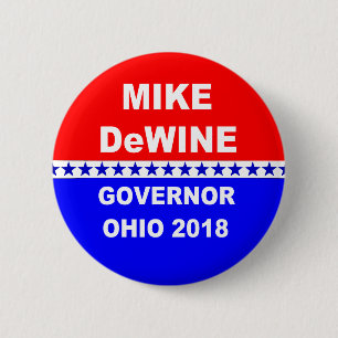 Mike DeWine Governor Ohio 2018 Ronde Button 5,7 Cm