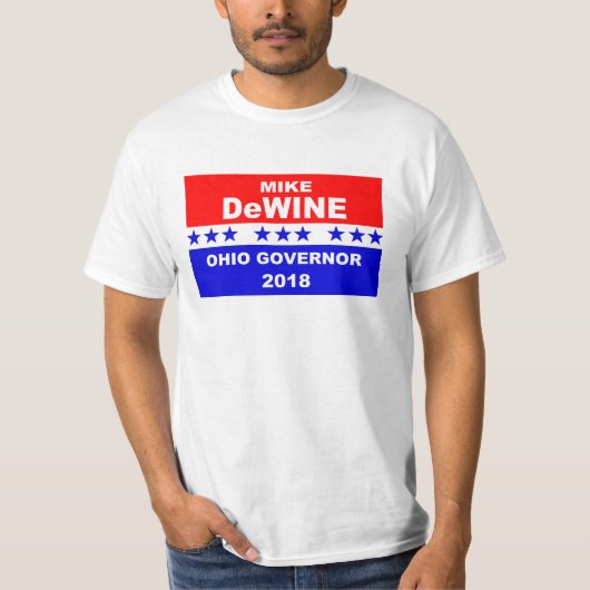 Mike DeWine Governor Ohio 2018 T-shirt (Voorkant)