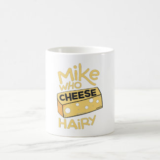 Mike die harige grappige volwassen humor woord spe koffiemok